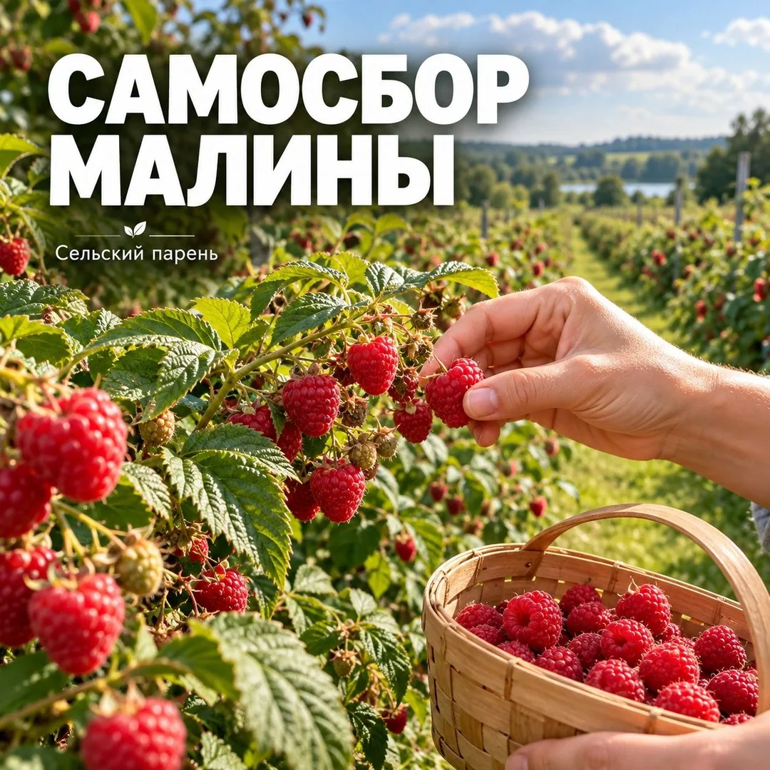 Малина, самосбор